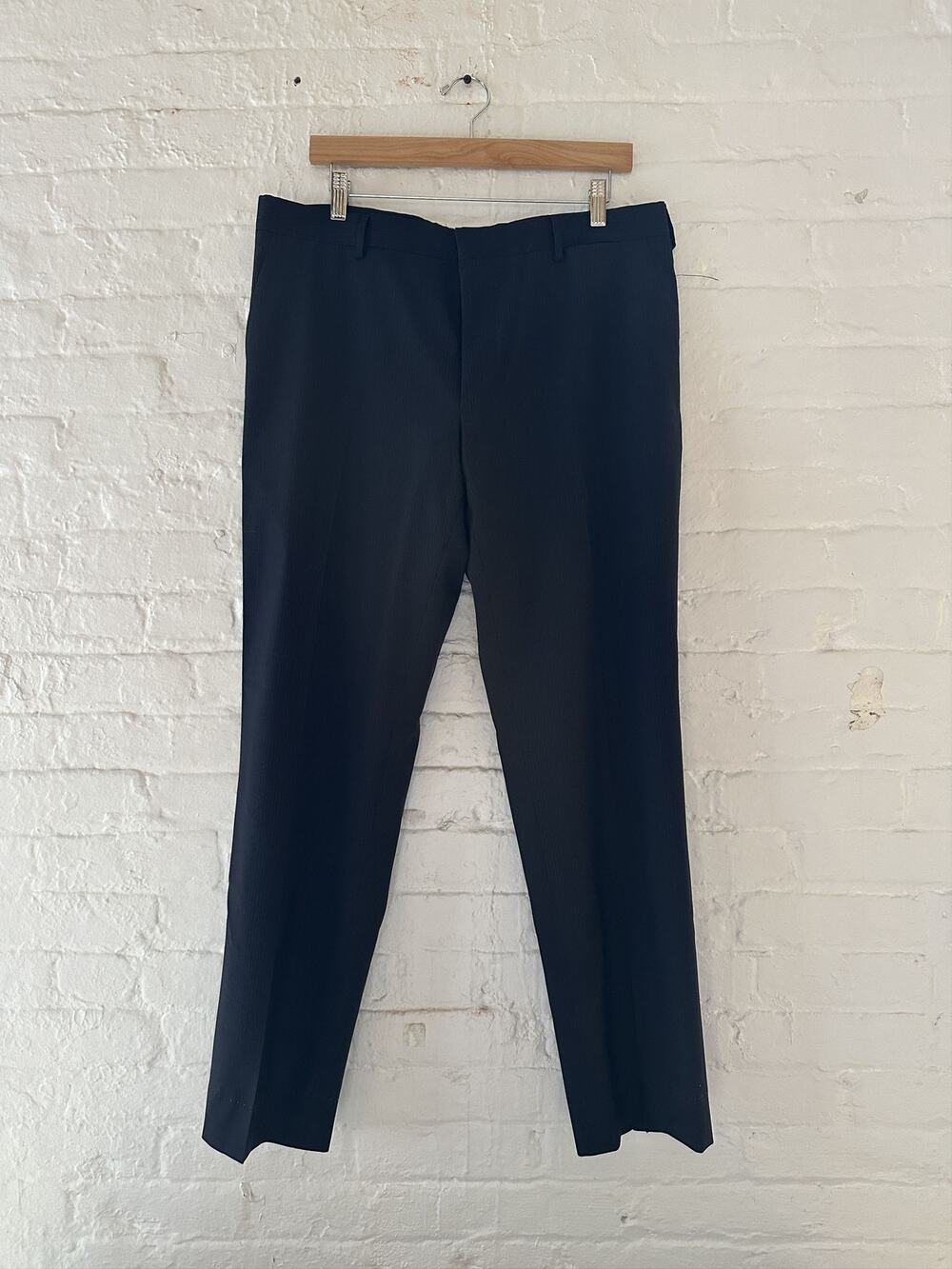 Prada Pinstriped Wool Trousers